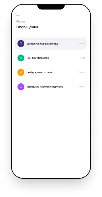 Екран сповіщень
